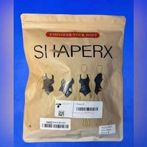 NWT! SHAPERX Women's Shapewear Bodysuit Tummy Control Body Shaper